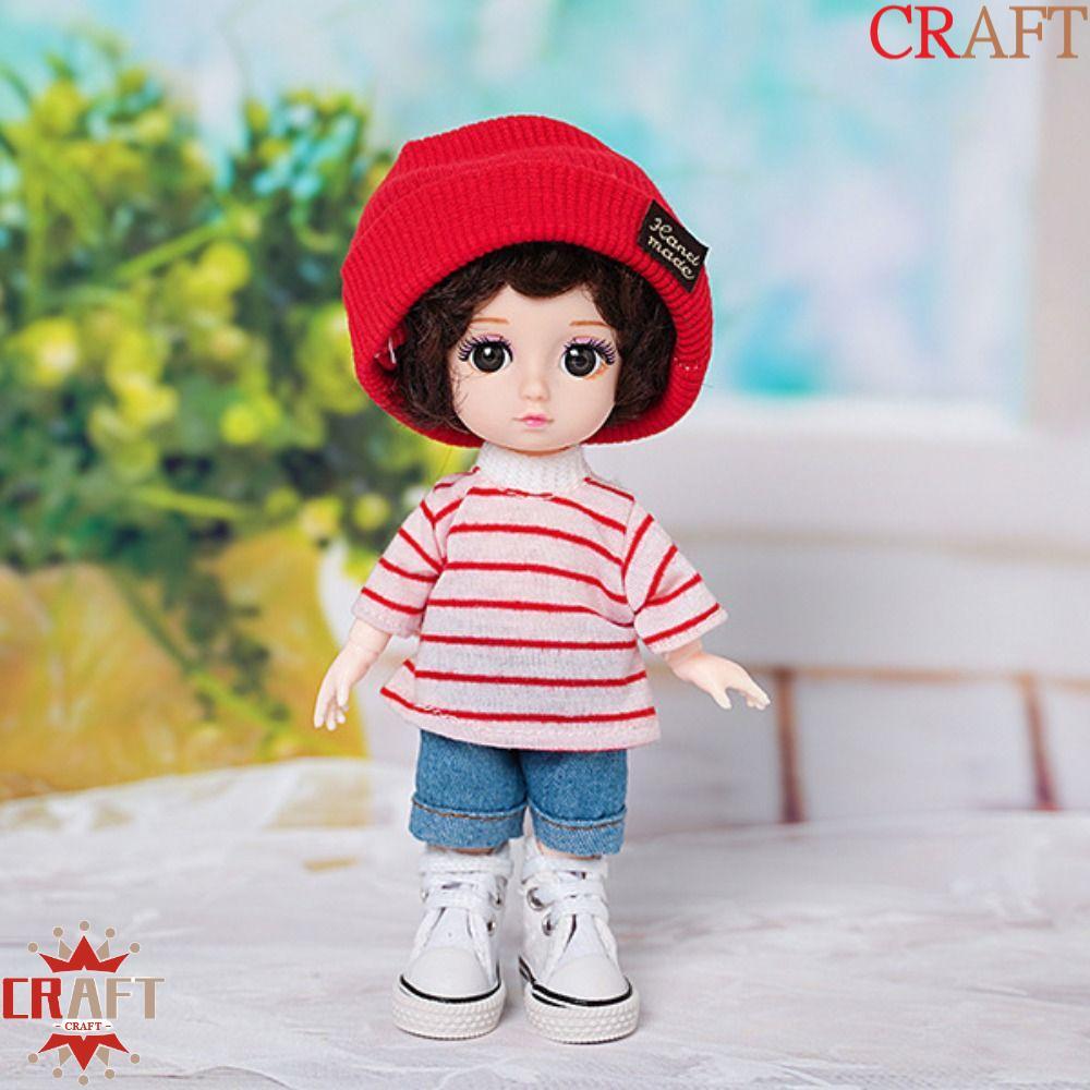 CRAFT 30cm Quần Áo Búp Bê, Vải Búp Bê Nhiều Màu Sắc Thích Hợp Cho Quần Áo Búp Bê 12 Inch, Đồ Chơi Sa