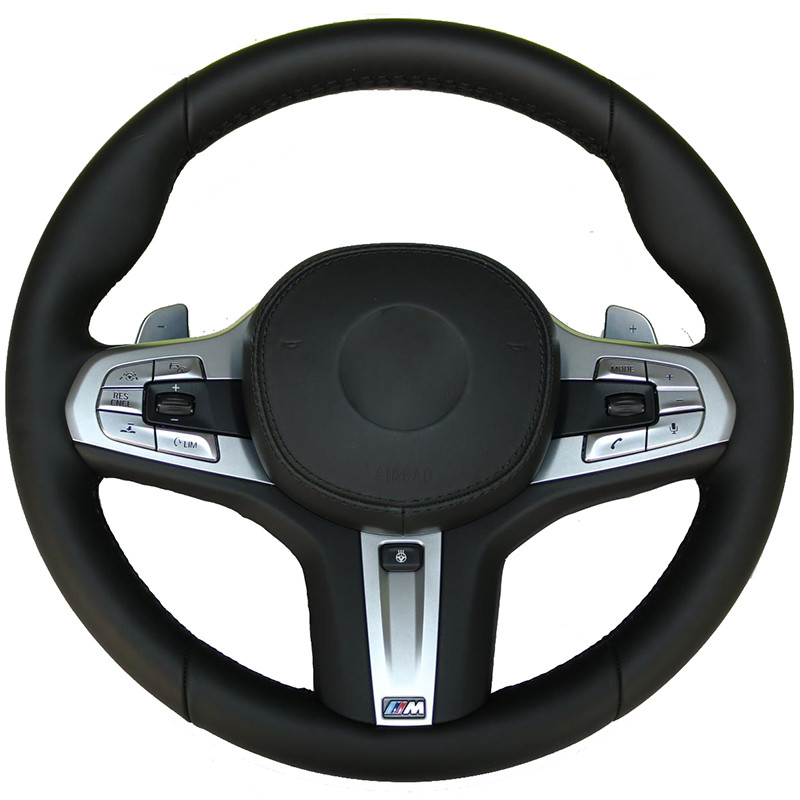 Premium-BMW M Sport Microfiber Da Tay May Bọc Vô Lăng Ô Tô Mô Hình Cụ Thể G30 G31 G32 G20 G21 X3 G01