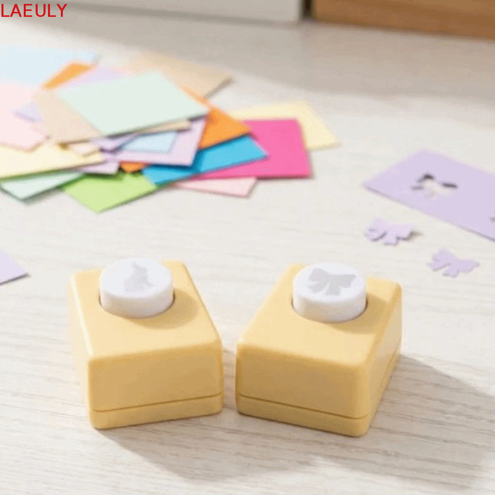 LAEULY Stamp Border Punch, Stamp Shape Hole Puncher Dập Nổi Máy, Văn Phòng Phẩm Cắt Giấy Puncher Máy