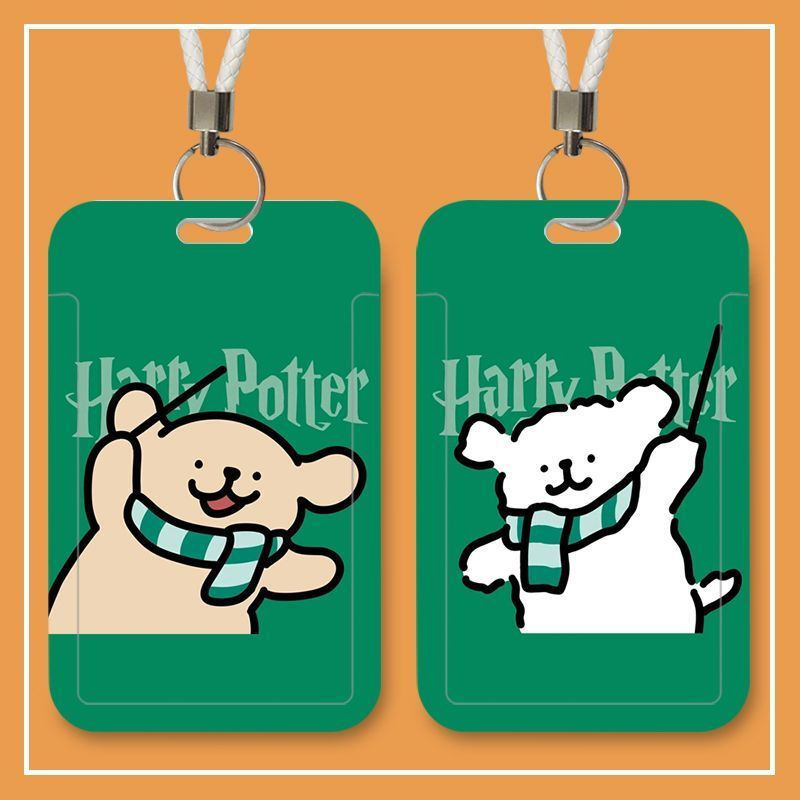 Card holder for bus, bus pass, access control card, Harry meal card, protective cover pp Cute campus