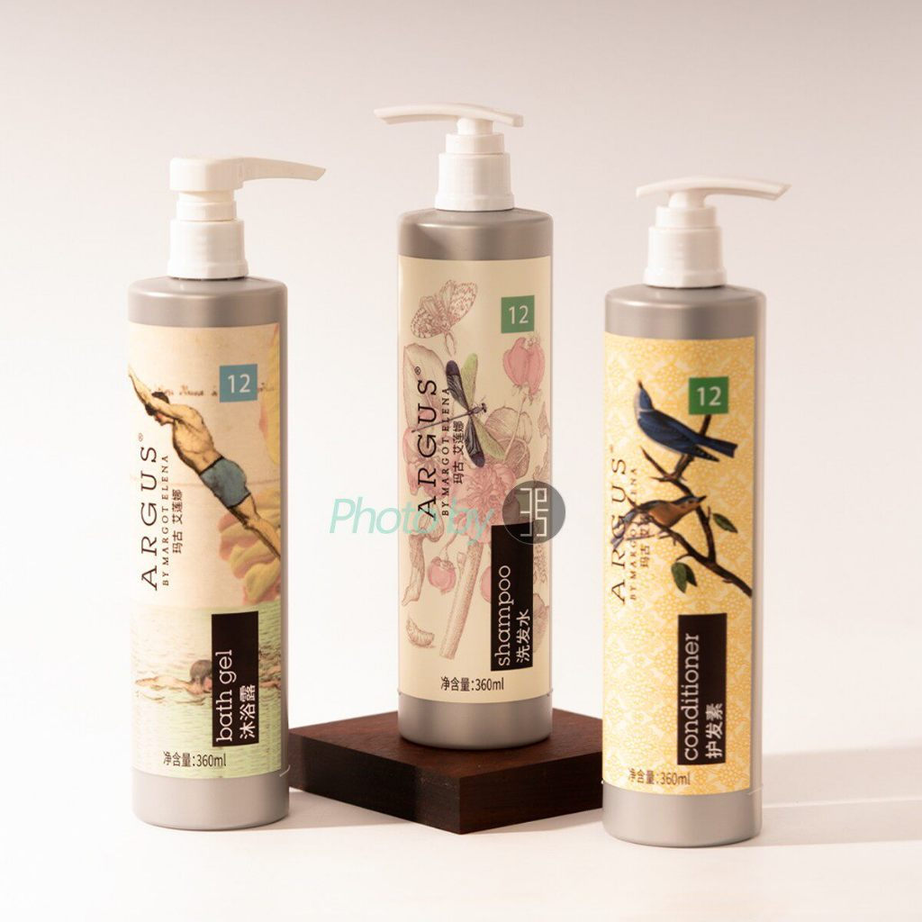 Renaissance Hotel ARGUS Mimosa và Citrus Series Dầu gội, xả và Gel tắm 360ml Wanli Hotel ARGUS Mimos