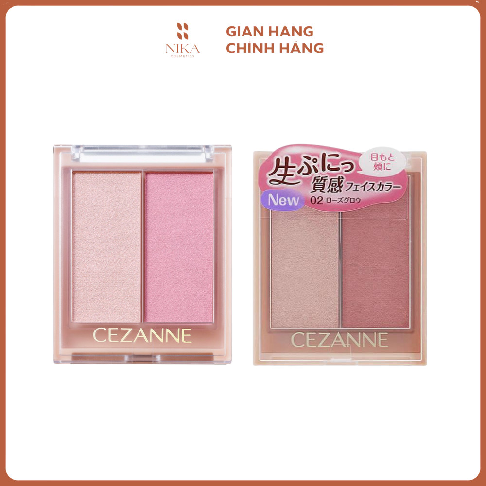 Highlight Má Hồng Cezanne 2 Ô