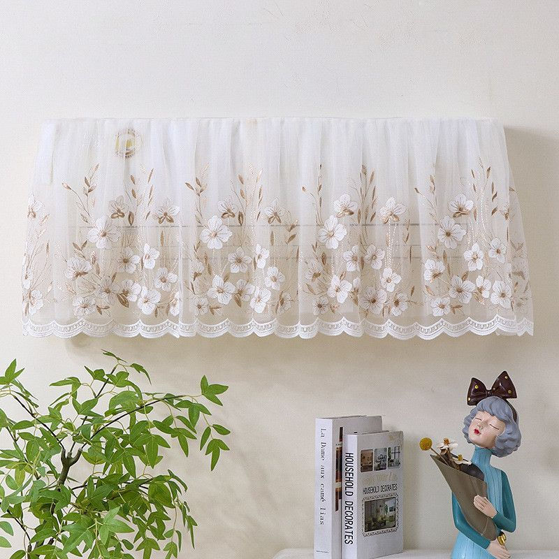 Lace is available in new styles pp Full Xiaomi air conditioner cover for wall-mounted units, dustpro