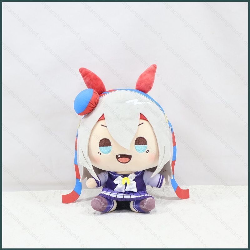YT4 Umamusume: Pretty Derby Oguri Cap Tamamo Cross Plushie Soft Horse Girl Đồ chơi nhồi bông cho ngư