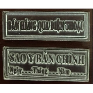 Mặt dấu/ miếng cao su theo yêu cầu