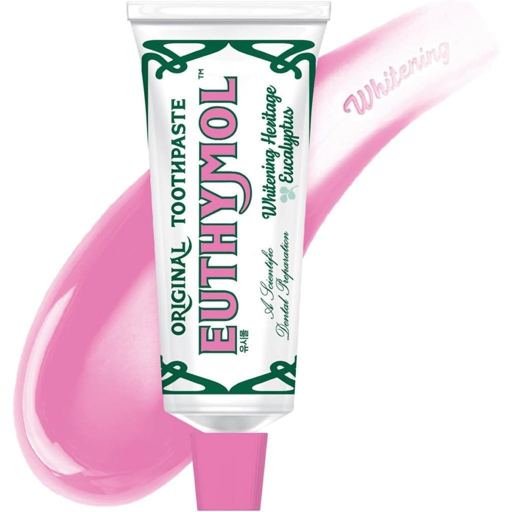 EUTHYMOLningToothpaste(3.7floz)-StainRemovalin2Weeks,Long-LastingFreshnessforSensitiveGum&Teeth.BadB
