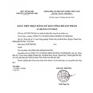 SỮA BỘT KIDFUL BA 900g TĂNG CÂN VÀ PHỤC HỒI THỂ TRẠNG