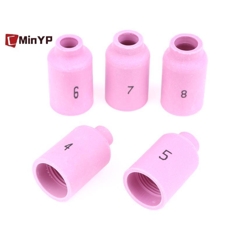 CMinYP 42mm 54N14 54N15 54N16 54N17 54N18 Vòi phun gốm Alumina cho TIG WP17 18 26 Phụ kiện đèn pin h