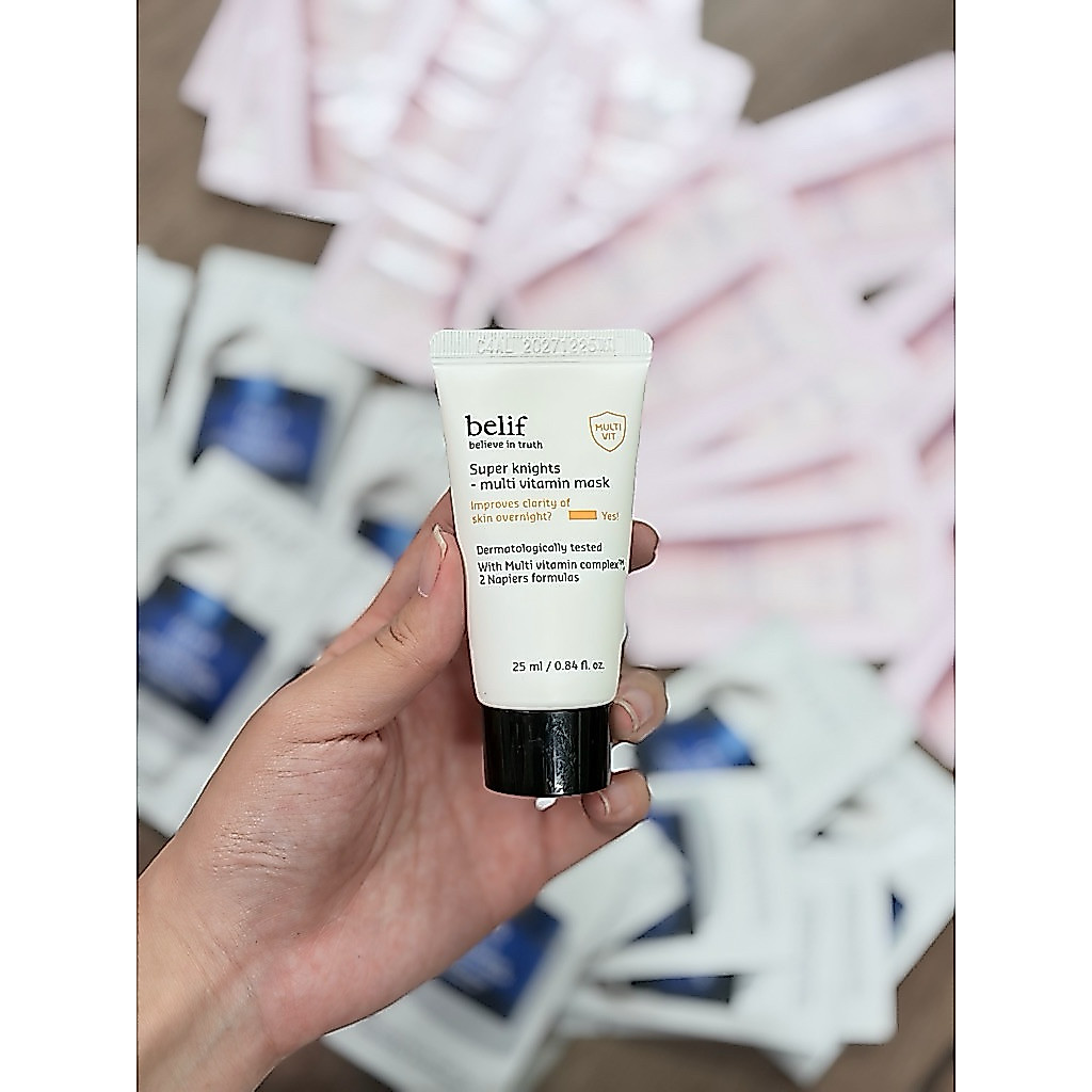 MINISIZE Tách Set Không Hộp - Mặt nạ ngủ Belif 25ml