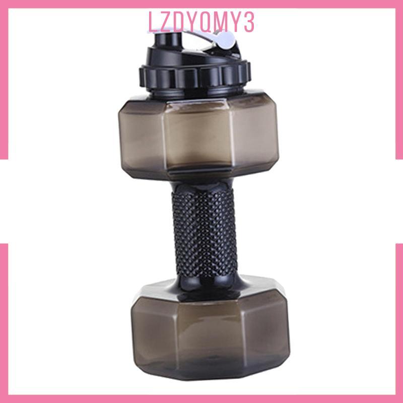 Di Động Dumbell Dung Tích Lớn Chai Uống Dumbell Hình Dạng Chai Nước Barbell Turnhalle Tập Thể Dục Th