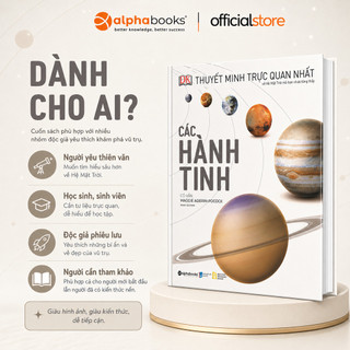 Sách - CÁC HÀNH TINH - Bách Khoa Thư về hệ Mặt trời  (DK) (Alpha Books)