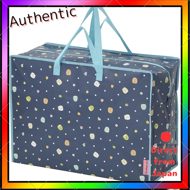 Skater Leisure Bag and Sheet Tote Bag M Outdoor Picnic A3 Size Lunch Cooler Bag Sumikkogurashi KVB2-