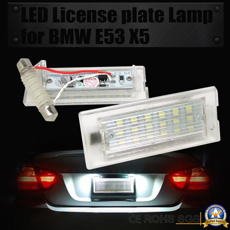Thích hợp cho BMW BMW BMW E53 X5 Đèn LED biển số bán chạy Đèn biển số