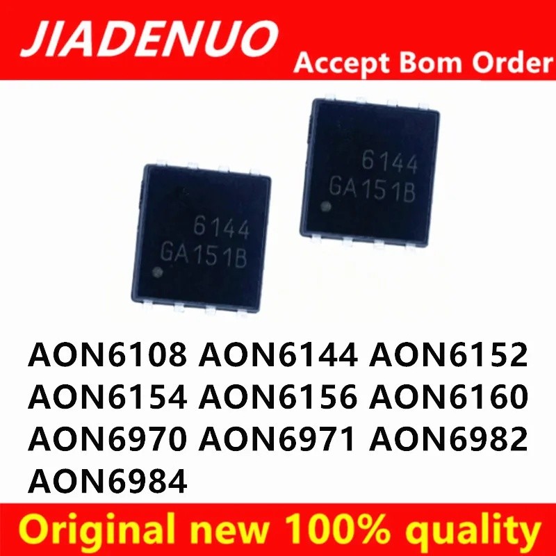 (5 chiếc) 100% Mới AON6144 AON6152 AON6108 AON6154 AON6156 AON6160 AON6970 AON6971 AON6982 AON6984 Q