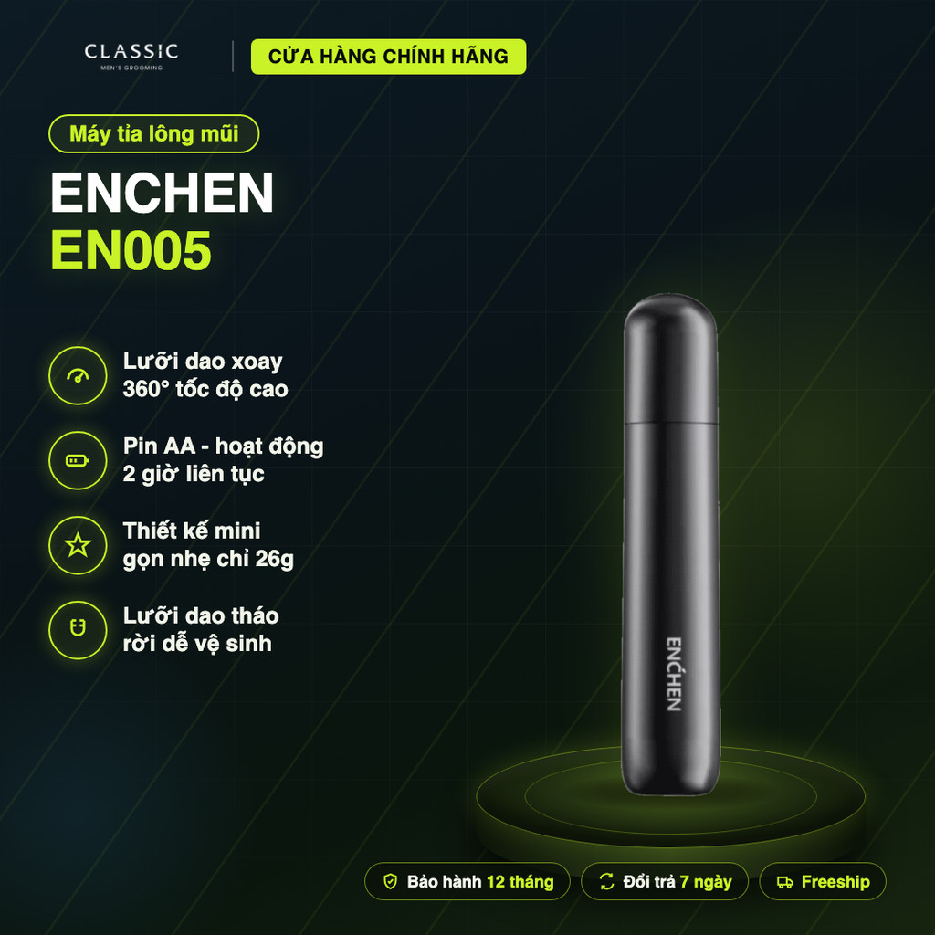 Máy tỉa lông mũi Enchen EN005