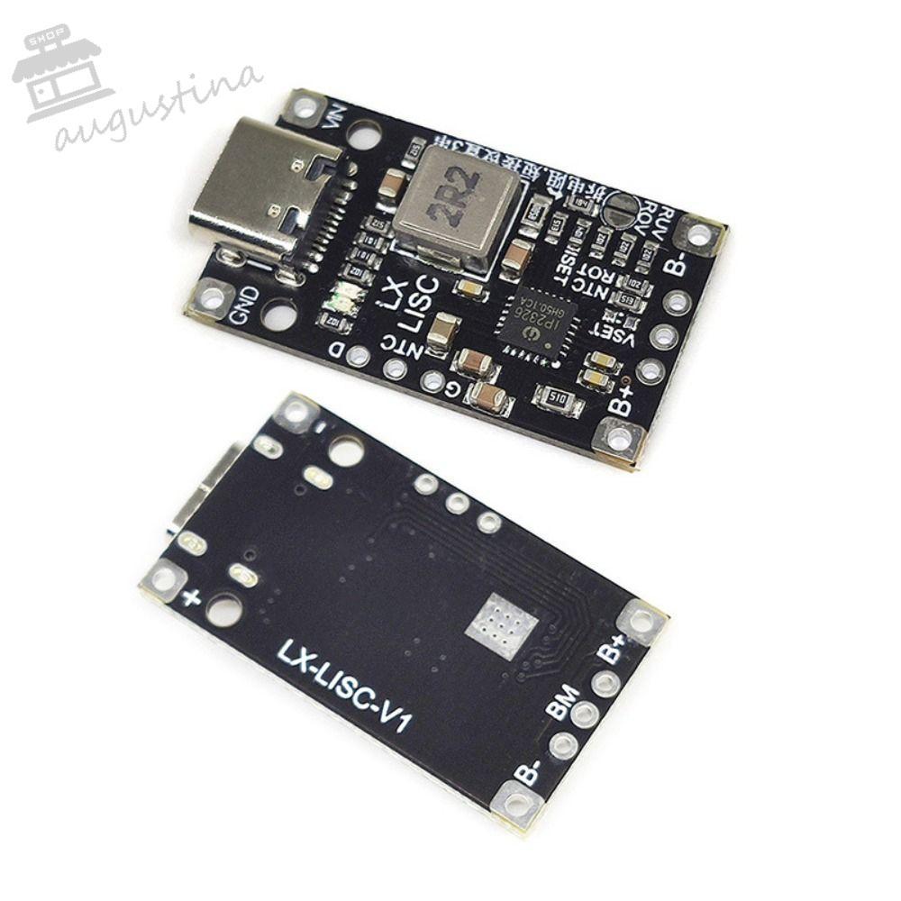 Mô-đun tăng cường sạc pin lithium AUGUSTINA, Mô-đun chuyển đổi tăng cường Type-C USB 2-3S BMS 15W, M