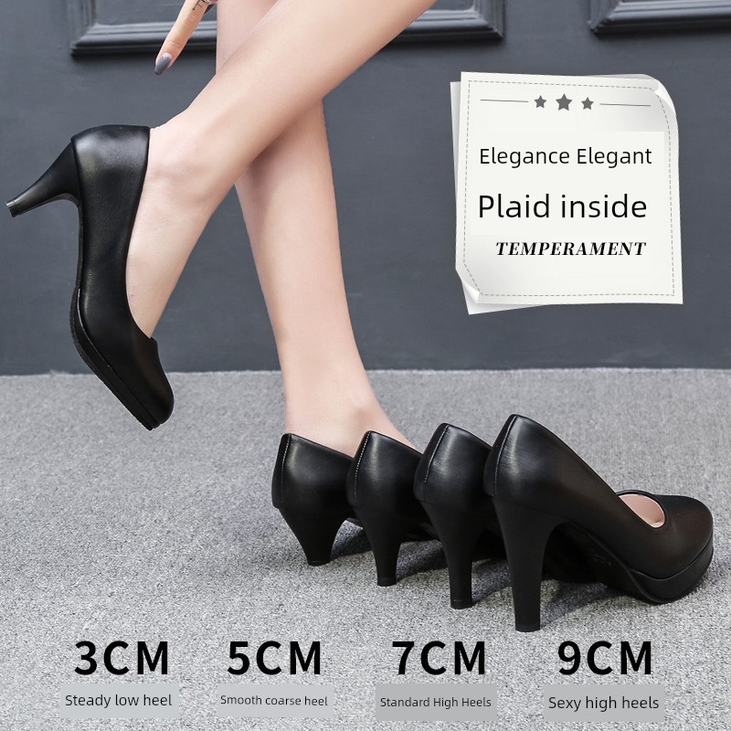 cao gót 5 phân giày cao gót 7 phân Giày cao gót chuyên nghiệp 3-5cm