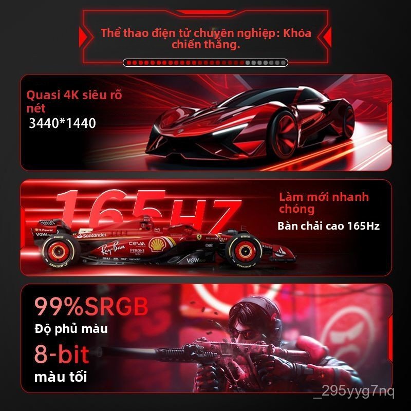 Màn hình cong Xiaoxin 34 inch 4K 165Hz gaming bảo vệ mắt chống ánh sáng xanh văn phòng nâng hạ bán c