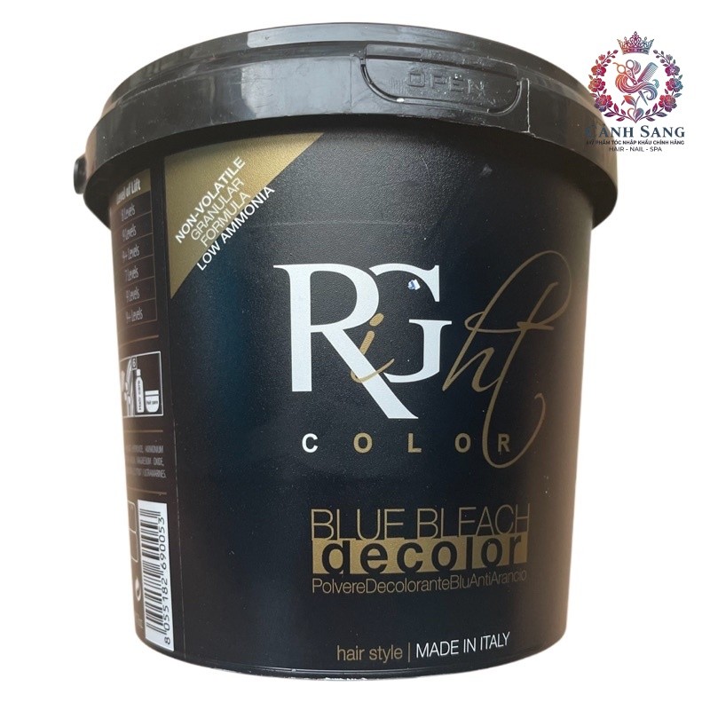 Bột tẩy màu tóc Right Color RG Blue Bleach Decolor 500gr .CS