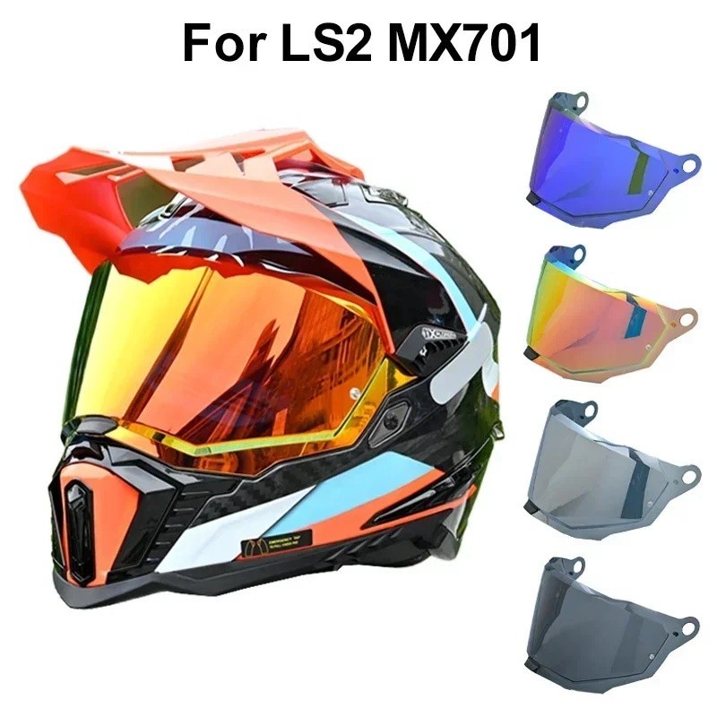 Tấm che thay thế cho LS2 MX701 LS2 EXPLORER Rally Mũ bảo hiểm Tấm chắn kính chắn gió địa hình