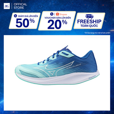 Giày Chạy Bộ Unisex Mizuno Duel Flash 2 - Xanh Dương - U1GD256003