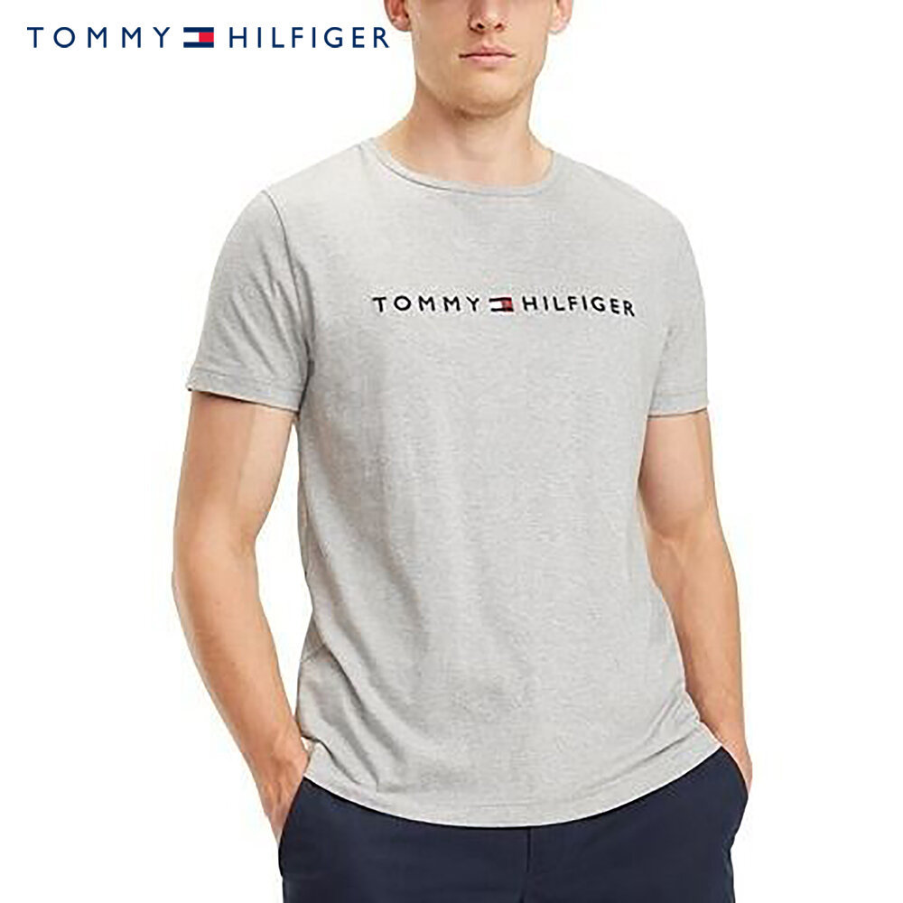 TOMMY HILFIGER - Áo Thun Nam Tay Ngắn Im Core Tommy Logo Tee MW0MW16171501