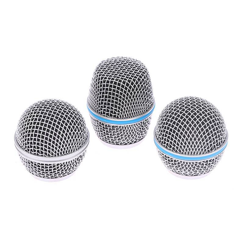 Micro Thay Thế Đầu Lưới Thép Micro Cầm Tay Lưới Nướng Đầu Phù Hợp Với Shure Beta 57A 58A 87A 845S 94