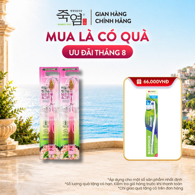 [CHÍNH HÃNG ĐỘC QUYỀN] Bàn Chải Bamboo salt Lông Mềm, Bảo Vệ Nướu