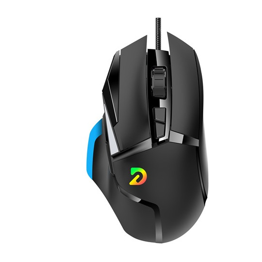 Mouse Deiog G502 Macro E-sports Led RGB Black -White Chính hãng