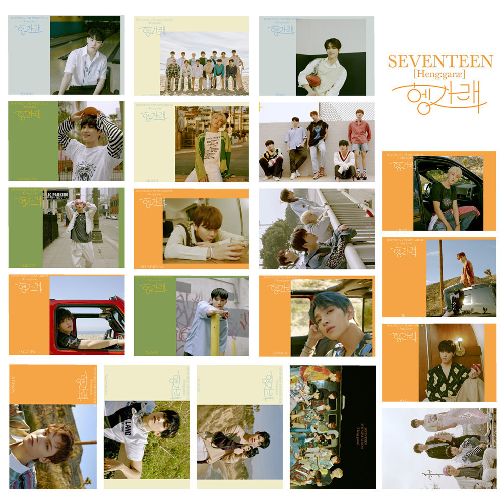 Seventeen Heng: gar Album Photocard Bưu Thiếp LOMO Card CARAT CARAT S.COUPS