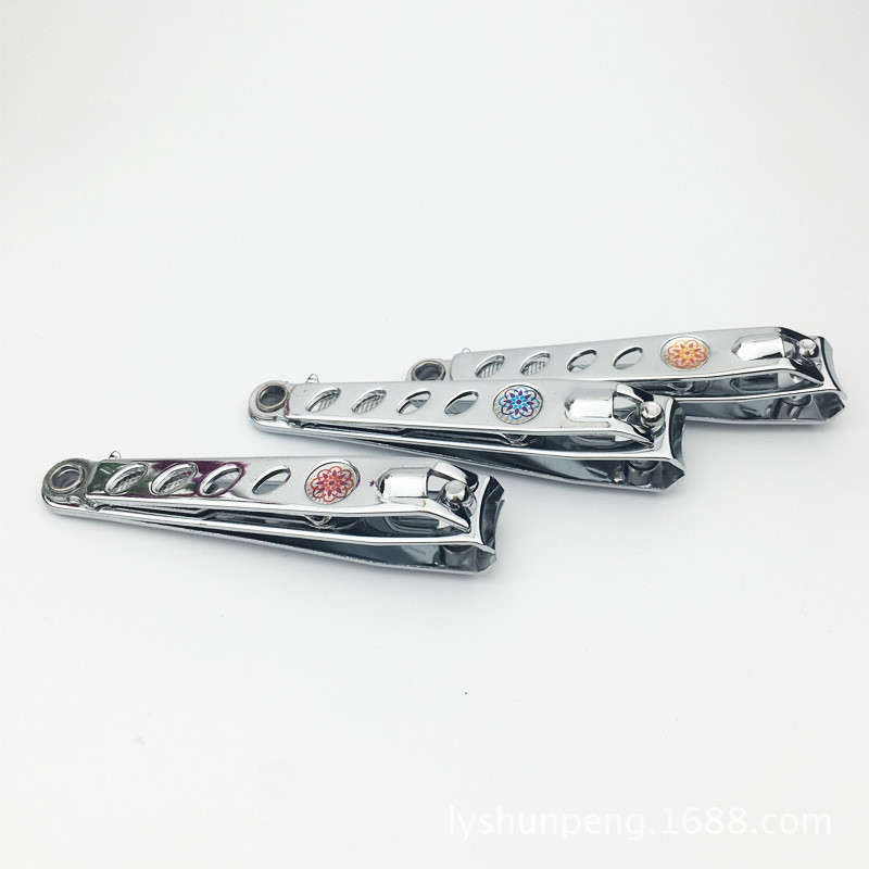618 Kẹp Móng Tay Có Lỗ Tập Tin Cắt Móng Tay Bề Mặt Kích Thước Lớn Với Bề Mặt Cao Su 0818 Cắt Móng Ta