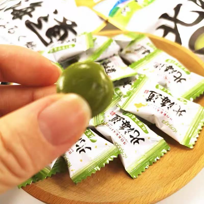 Nhật Bản Nhập Khẩu kasugai kasugai Hokkaido Nougat Tỉnh Aichi Matcha Kẹo Sữa Kẹo Đồ Ăn Nhẹ 81g26.513