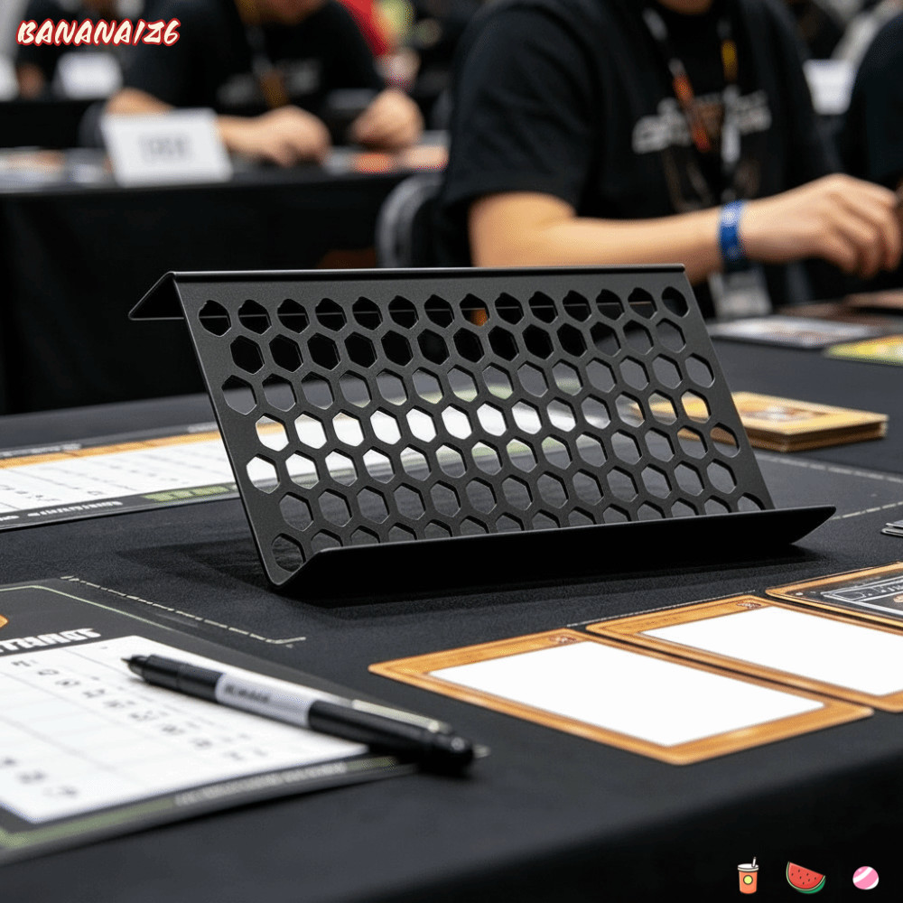 BANANA1Z6 Trading Card Risers, Acrylic Black Trading Card Display Riser, Rỗng Thẻ Thể Thao Người Tổ 