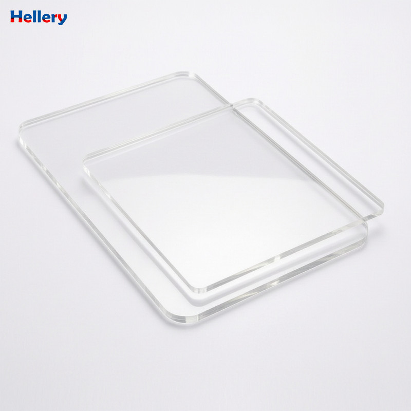 Đế dụng cụ đất sét Acrylic trong suốt DIY Tấm cán đất sét dày 10cm x 10cm x 4mm