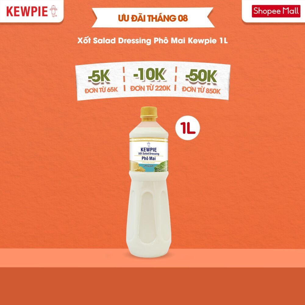 Xốt Salad Dressing Phô Mai Kewpie 1L