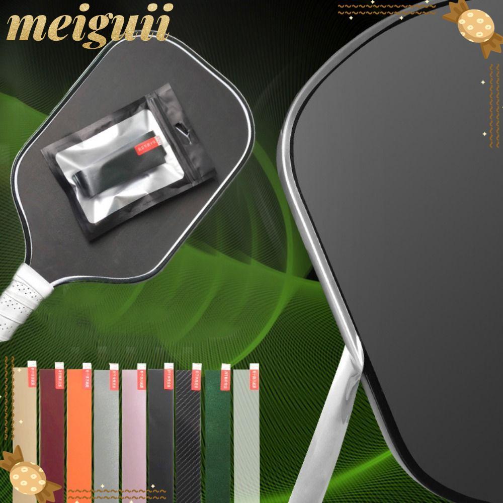 Nhãn dán bảo vệ vợt bóng Pickleball MEIGUII, Băng cạnh đầu mái chèo nhiều màu 2.6 / 2.8cm, dính chốn