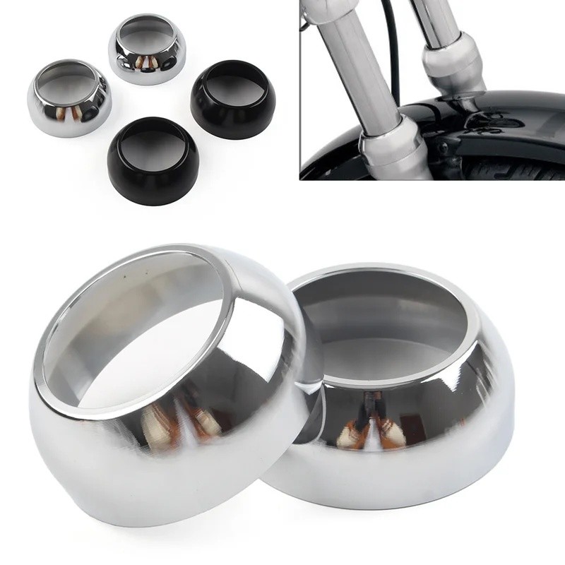 39mm Xe Máy Nhôm Nĩa Boot Nắp Dành Cho Harley Davidsion Sportster Dyna FXR FXD XL883 XL1200