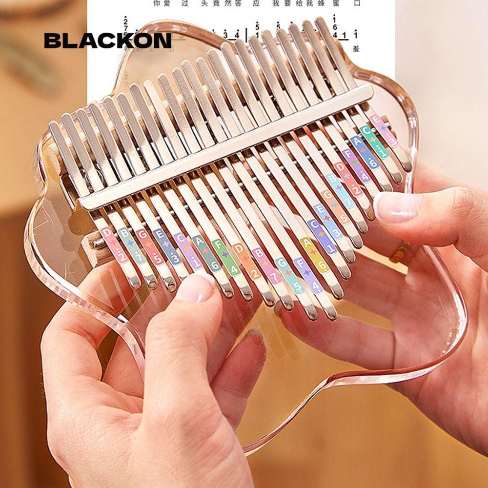 Đàn piano ngón tay cái BLACKON, Đàn piano ngón tay cái mini 17 phím tinh tế, Quà tặng đồ chơi mini M