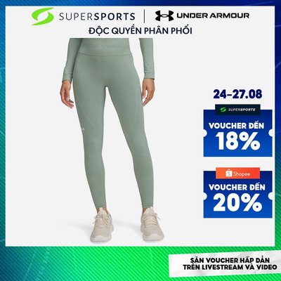 Quần Bó Thể Thao Nữ Under Armour Vanish Seamless Legging - Xanh Mint - 1381662-348 ADS10