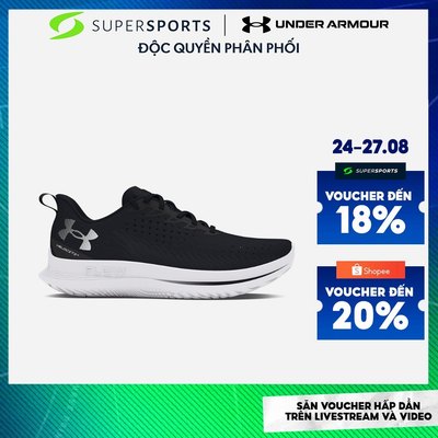 Giày Chạy Bộ Nữ Under Armour Velociti 4 Se - Đen - 3027586-001 LS300