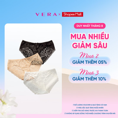 Quần lót bikini nữ Vera ren - V0721