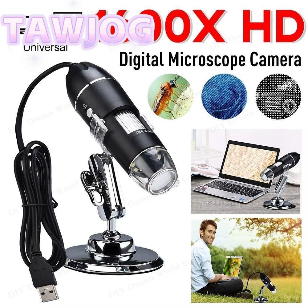 Kính hiển vi điện tử kết nối điện thoại và máy tính phóng đại 1600X Digital Microscope,với 8 Đèn LED