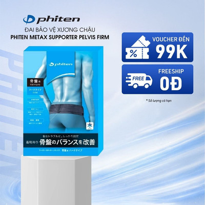 Đai Bảo Vệ Xương Chậu Loại Cứng Phiten Metax Supporter Pelvis Firm