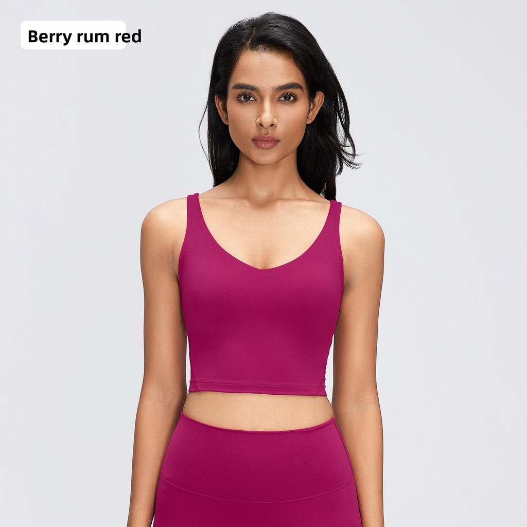 Yoga cường độ cao có miếng đệm ngực thoải mái Pilates Fitness Yoga Vest