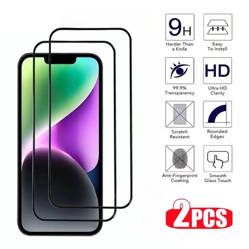 2 Chiếc Kính Cường Lực Cho Samsung A57 A37 A27 A17 A07 Bảo Vệ Màn Hình Cho Samsung A07 Kính