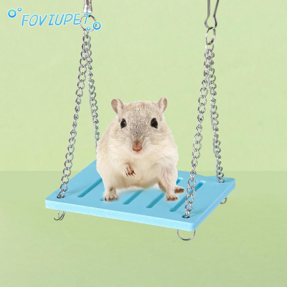FOVIUPET Hamster House Hamster Phụ Kiện Nhím Gỗ Gerbil