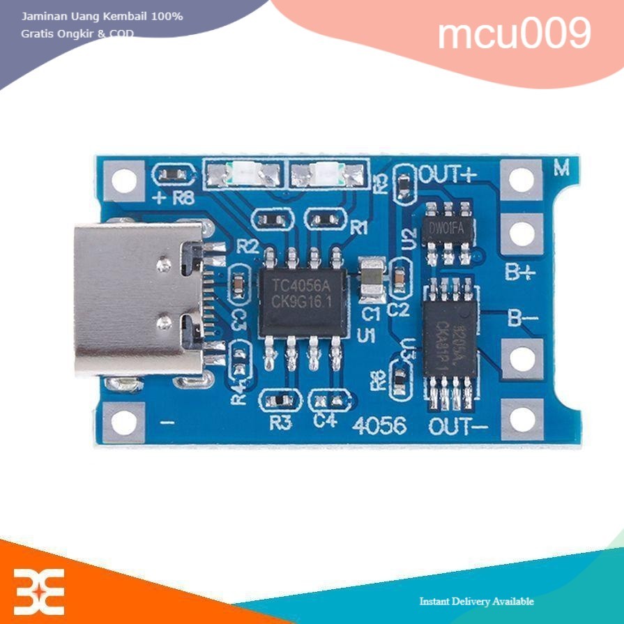 Module Sạc Pin TP4056 1A Type-C