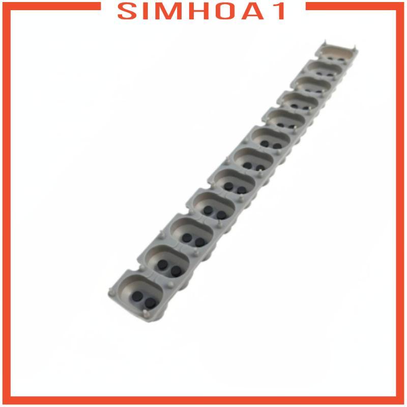[Simhoa1] Phím bàn phím phụ kiện đàn Piano silicon Dải cao su dẫn điện cho Korg PA500 PA600 PA700 PA