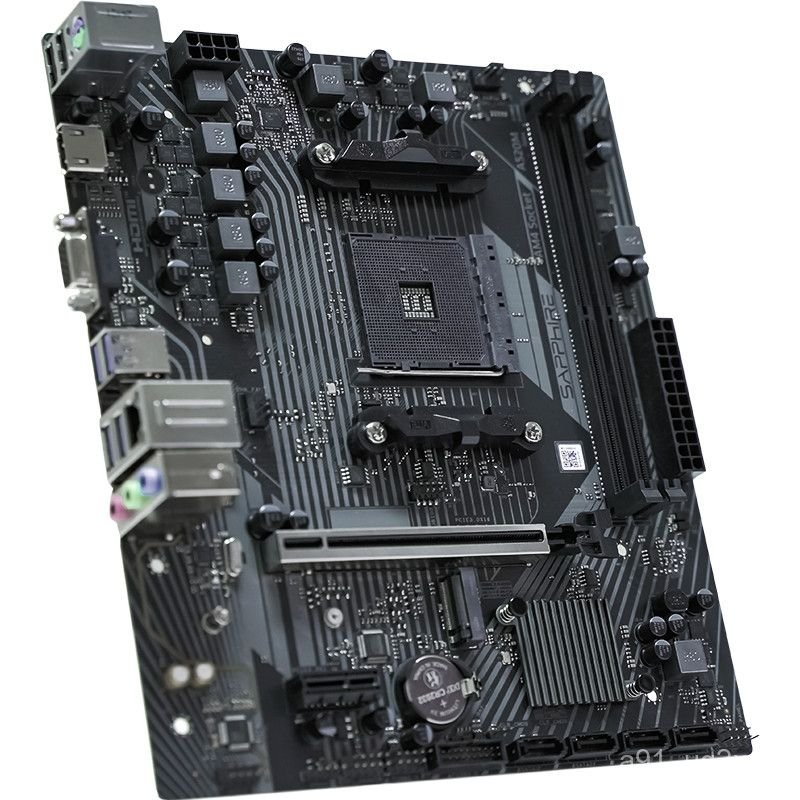 Bo mạch chủ AMD B450M A520M-E B550M M-ATX hỗ trợ R5 5600X R7 5700X