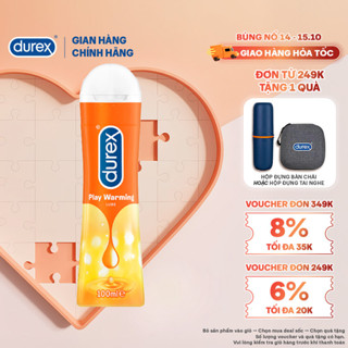Gel bôi trơn Durex Play Warming có chất làm ấm 100ml/chai